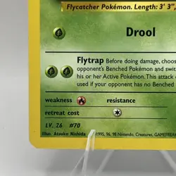 Erika's Weepinbell - Gym Heroes - Uncommon - 48/132 - Vintage Pokemon Card LP - Image 5