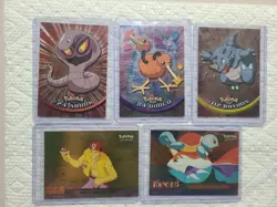 1998 TOPPS TV ANIMATION POKEMON HOLO CARDS NM-MT - Image 1