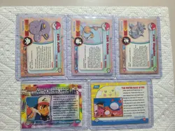 1998 TOPPS TV ANIMATION POKEMON HOLO CARDS NM-MT - Image 5