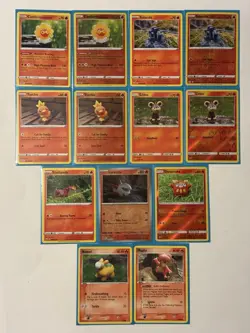 Huge Lot of 74 Yuka Morii Illustrated Clay Art Style Pokemon Cards! - Image 2