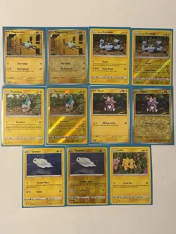 Huge Lot of 74 Yuka Morii Illustrated Clay Art Style Pokemon Cards! - Image 3