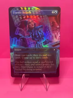 Frantic Search - CMM - FOIL - 632 - MTG - Image 1