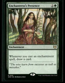 2023 Magic: The Gathering - Wilds of Eldraine Enchantress's Presence - Image 1