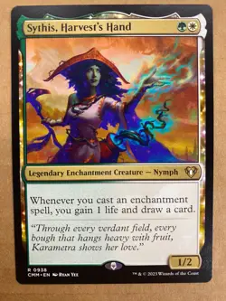 MTG 1x Sythis, Harvest's Hand # 938 Commander Masters Magic the Gathering x1 NM - Image 1
