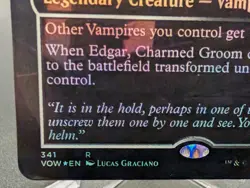 Dracula the Voyager - Edgar, Charmed Groom Innistrad: Crimson Vow Foil - Image 2