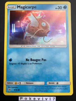 Carte Pokemon MAGICARPE 8/18 Holo Detective Pikachu Soleil et Lune NEUF FR - Image 1
