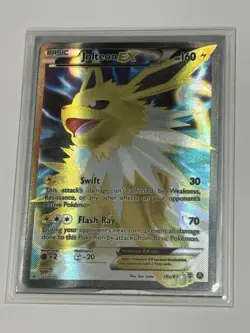 Jolteon EX TCG 28a/83 Pokemon Generations Ultra Rare Holo Full Art - Image 1