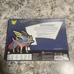 Pokemon TCG Celebrations Zacian LV. X Deluxe Pin Collection Box sealed ERROR - Image 2