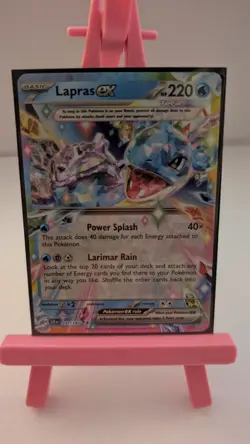 032/142 Lapras EX Stellar Crown Pokemon - Image 1