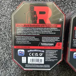 2x Sealed Pokemon TCG Destined Rivals Team Rocket Tins Persian & Nidoking New - Image 5