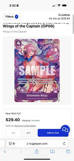 Roronoa Zoro SEC + Vinsmoke Reiju SR + One Piece Illustration Box Promos Vol.1/2 - Image 4