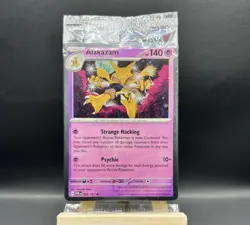 Alakazam 82/167 Twilight Masquerade COSMOS HOLO [SEALED] Pokemon TCG Card NM - Image 1