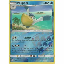 POKEMON CARD PELIPPER REVERSE HOLO 38/149 NO 279 WATER BIRD POKEMON TCG CCG - Image 1