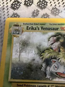 Pokemon TCG Erika's Venusaur Gym Challenge Holo Card 4/132 Unlimited Rare - Image 3