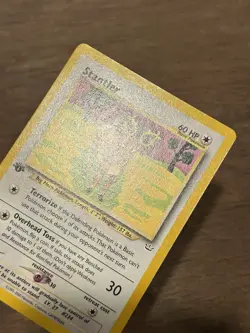 LP 1st Edition Stantler 38/64 Neo Revelation Pokemon Card - Image 2