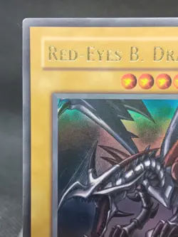 Red-Eyes B. Dragon Ultra Rare Yu-Gi-Oh Card SDJ-001 Holo Foil See Pics - Image 2