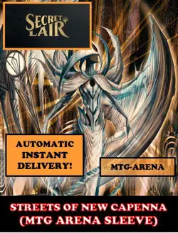 MTGA MTG ARENA CODE CARD SHOWCASE STREETS OF NEW CAPENNA SECRET LAIR SLEEVE - Image 2
