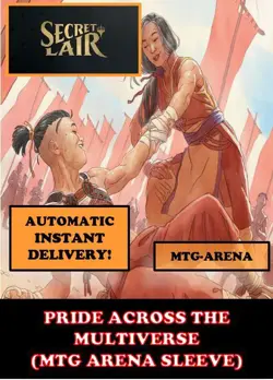MTGA MTG ARENA CODE CARD PRIDE ACROSS THE MULTIVERSE SECRET LAIR SLEEVE - Image 4