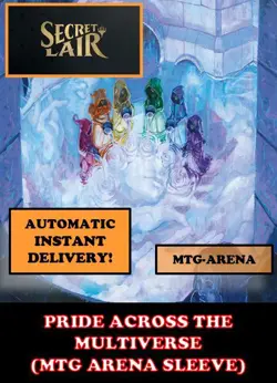 MTGA MTG ARENA CODE CARD PRIDE ACROSS THE MULTIVERSE SECRET LAIR SLEEVE - Image 5