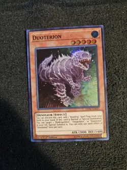 LEDU-EN037 DUOTERION Super Rare 1st Edition YuGiOh Card - Image 1