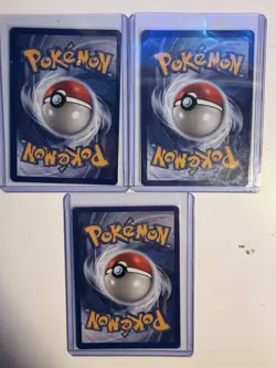Pokemon Fossil Legendary Birds Articuno/Zapdos/Moltres Holo Card Set ALL MINT - Image 4