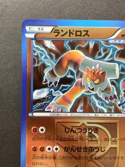 Landorus 192/BW-P Battle Carnival Autumn Promo Japanese Pokemon Card 2012 - Image 3