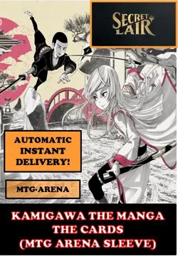 MTGA MTG ARENA CODE CARD KAMIGAWA THE MANGA THE CARDS SECRET LAIR SLEEVE - Image 2