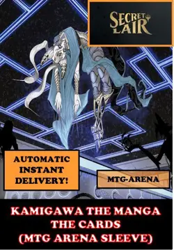 MTGA MTG ARENA CODE CARD KAMIGAWA THE MANGA THE CARDS SECRET LAIR SLEEVE - Image 5