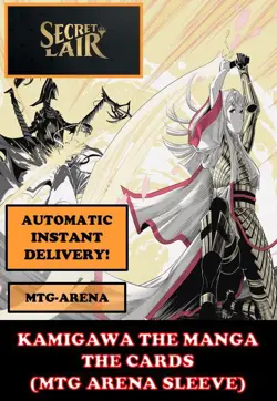MTGA MTG ARENA CODE CARD KAMIGAWA THE MANGA THE CARDS SECRET LAIR SLEEVE - Image 3