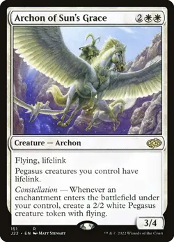 [MTG] Archon of Sun's Grace (151) (J22) NM - Image 1