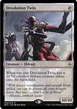 Desolation Twin 006/274 Battle for Zendikar MTG Common Rare - Image 1