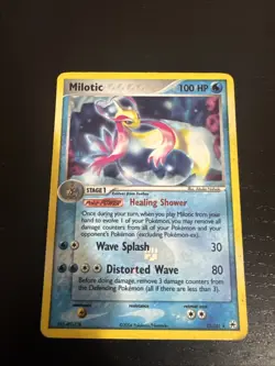 2004 POKEMON EX HIDDEN LEGENDS 12 MILOTIC-REVERSE FOIL - Image 1