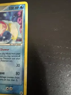 2004 POKEMON EX HIDDEN LEGENDS 12 MILOTIC-REVERSE FOIL - Image 2