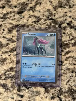 Pokemon Suicune 026/094 Phantasmal Flames (Cosmos Holo) Knockout Box Exclusive - Image 1