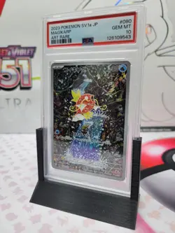 2023 Pokemon Magikarp 080/073 Sv1a: Triplet Beat Holo (Japanese) PSA 10 - Image 2