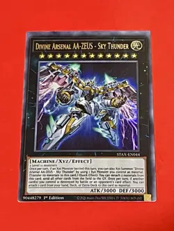 Divine Arsenal AA-Zeus - Sky Thunder | STAX-EN044 | MISPRINT | UR | YuGiOh! - Image 1