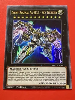 Divine Arsenal AA-Zeus - Sky Thunder | STAX-EN044 | MISPRINT | UR | YuGiOh! - Image 4
