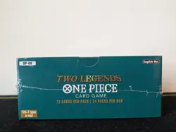 One Piece TCG Box OP08 TWO LEGENDS ENG Sealed 24 Booster Packs - Image 3