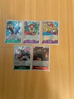 cartes ONE PIECE lot de 33 cartes OP13 ( R, L, Evenement) FR NM - Image 3