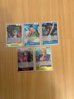 cartes ONE PIECE lot de 33 cartes OP13 ( R, L, Evenement) FR NM - Image 4