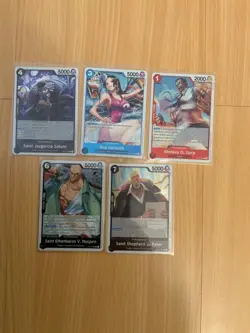 cartes ONE PIECE lot de 33 cartes OP13 ( R, L, Evenement) FR NM - Image 5
