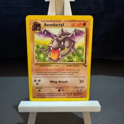 Pokemon Cards: Fossil Rare: Aerodactyl 16/62 TCG 1999 WOTC Vintage - Image 1