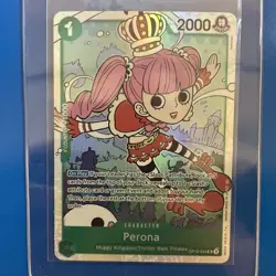 One Piece Card Game Perona OP12-034 Super Rare English Edition - Image 1