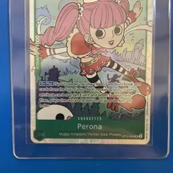 One Piece Card Game Perona OP12-034 Super Rare English Edition - Image 3