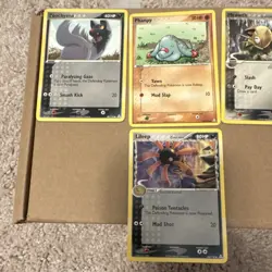 Pokemon/ EX Holon Phantoms/ Common Lot of 6 Cards/ Poochyena Phanpy - Image 2
