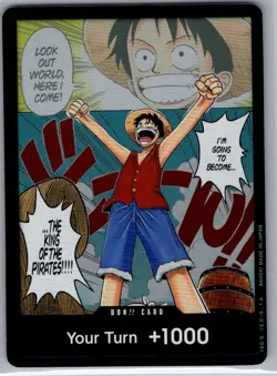 DON!! Card (Manga) (Alternate Art) English Romance Dawn - One Piece Card - NM - Image 1
