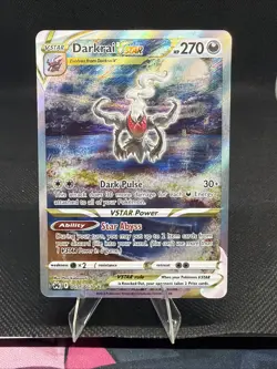 Darkrai VSTAR Crown Zenith: Galarian Gallery Ultra Rare Holo Card GG50/GG70 - Image 2