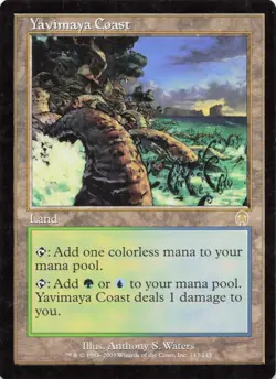 MTG - Yavimaya Coast - Apocalypse - Image 1