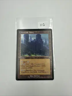 MTG Magic the Gathering Westvale Abbey (474/612) Innistrad Remastered LP - Image 1