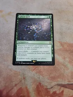 Sphere Grid Commander Final Fantasy MTG NM - Image 1
